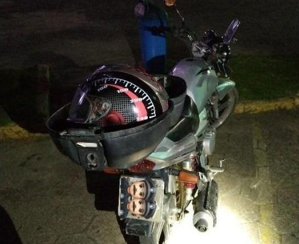 Moto furtada é localizada pela Polícia Militar em Ituporanga