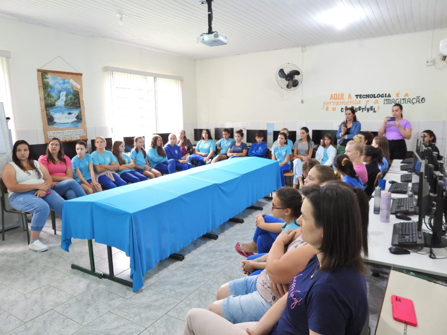 Secretaria de Saúde de Rio do Campo promoveu palestras sobre saúde e higiene