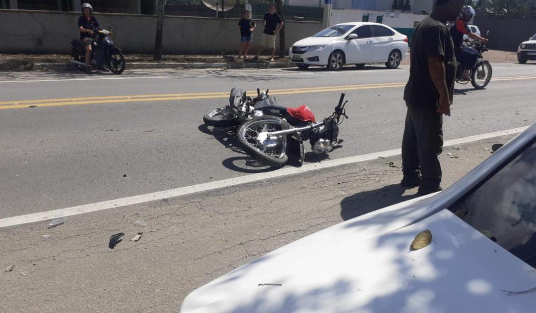 Grave acidente entre carro e moto é registrado em Agrolândia