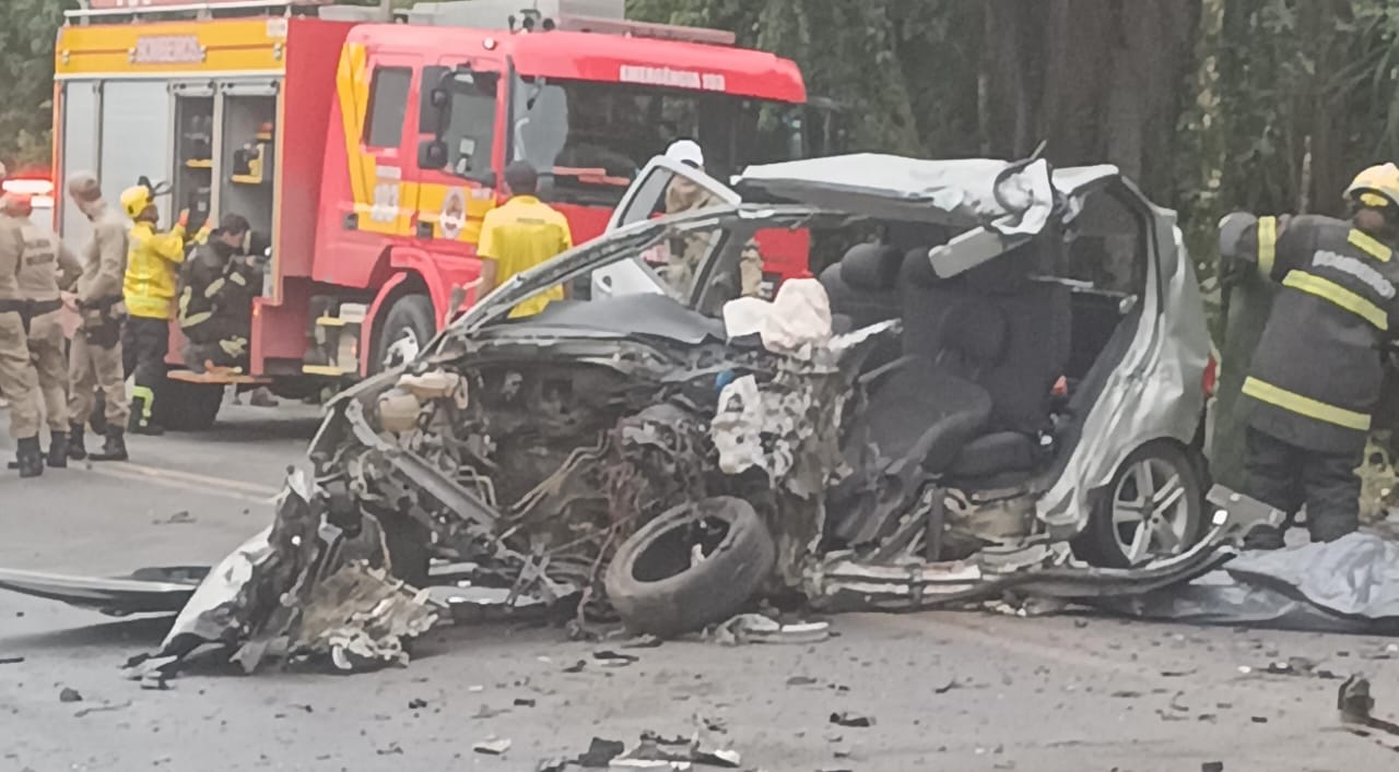 Motorista morre após grave acidente na SC-114 em Pouso Redondo