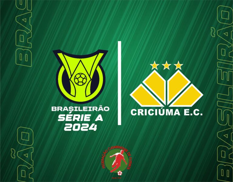 Criciúma jogará fora de casa pela segunda rodada da Série A do brasileiro