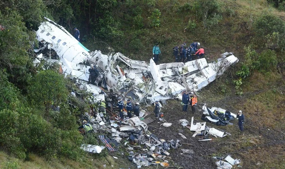 Chapecoense terá que pagar pensão até 2049 para família de chefe de segurança morto em acidente aéreo