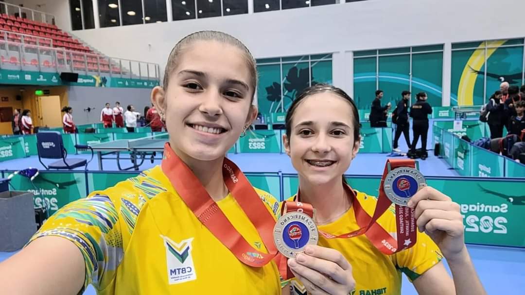 Atletas de Pouso Redondo conquistam medalha de prata, com a Seleção Brasileira U15 por equipes, no Campeonato Sul-Americano