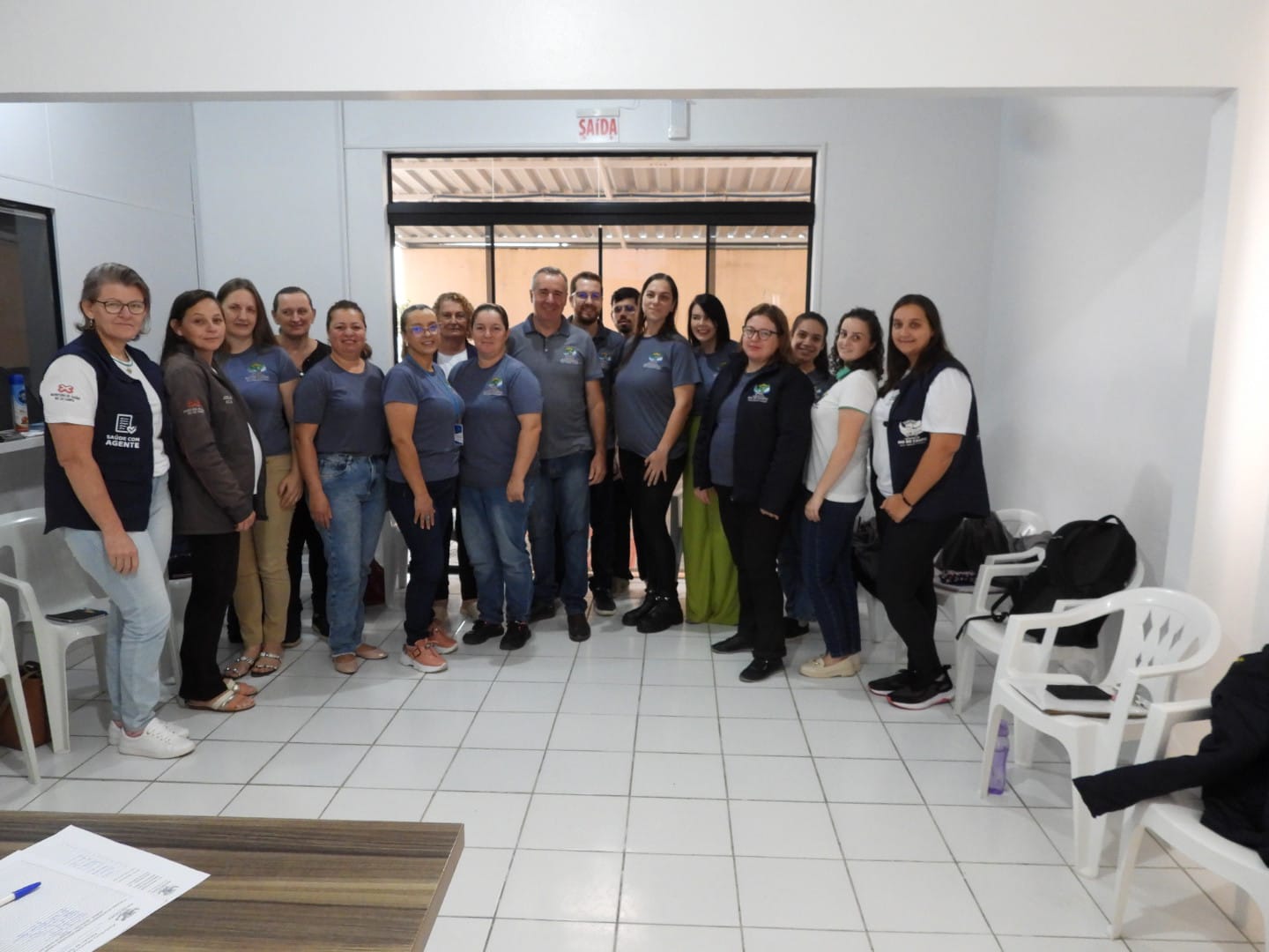 Secretaria de Saúde de Rio do Campo participa de capacitação realizada pela Assistência Social