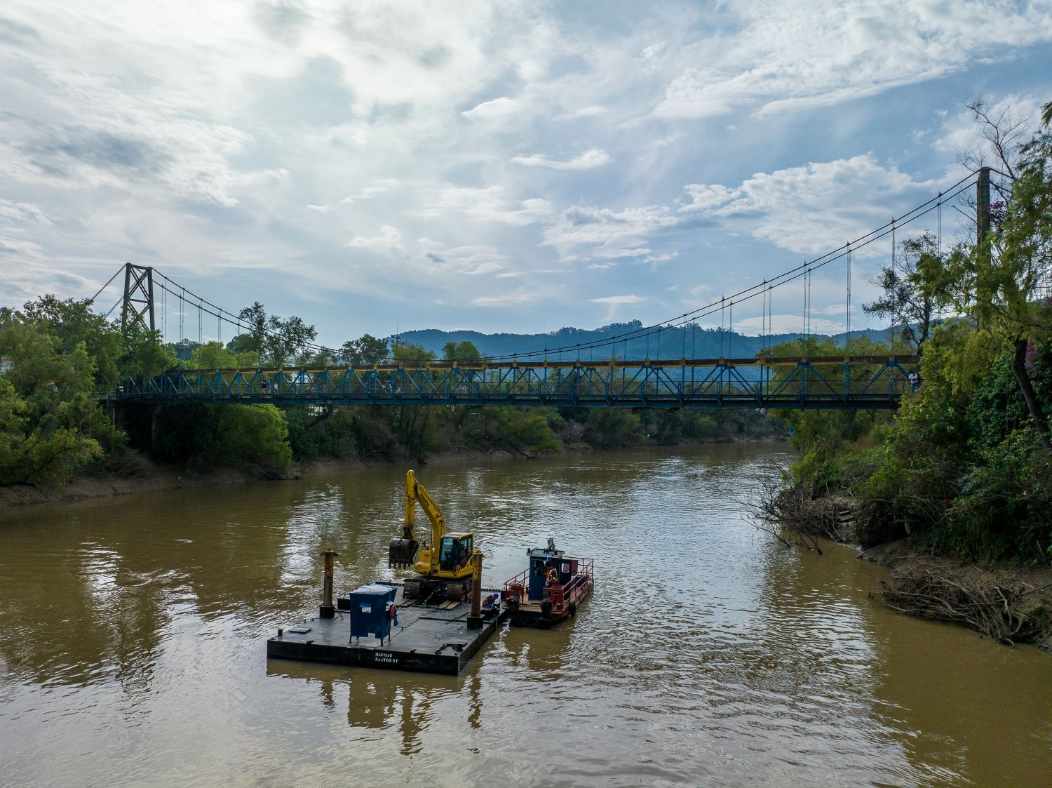Dragagem do rio Itajaí-Açu traz alívio e esperança para Rio do Sul e Região