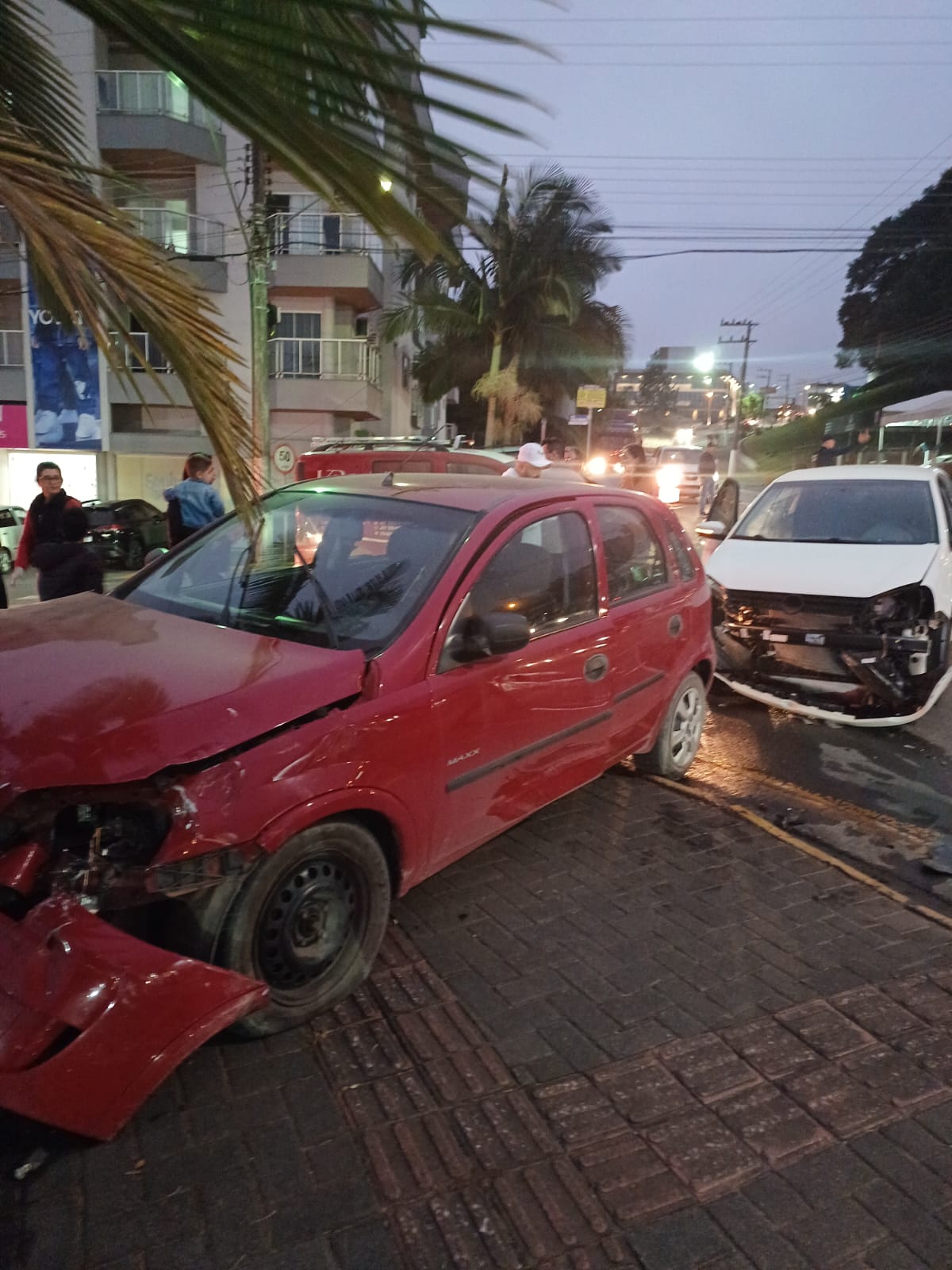 Acidente entre carros é registrado em Ituporanga