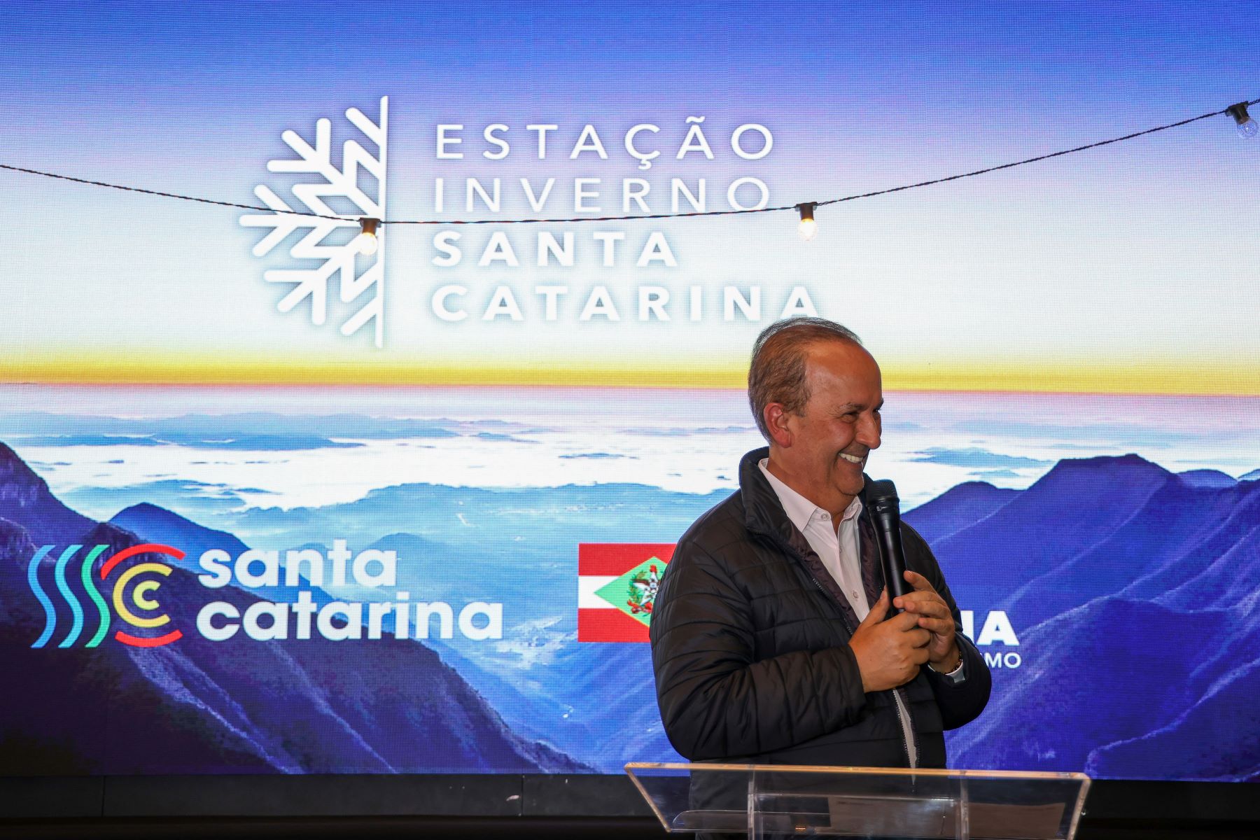 Com a presença do governador, evento em vinícola de São Joaquim marca o início da Estação Inverno em Santa Catarina