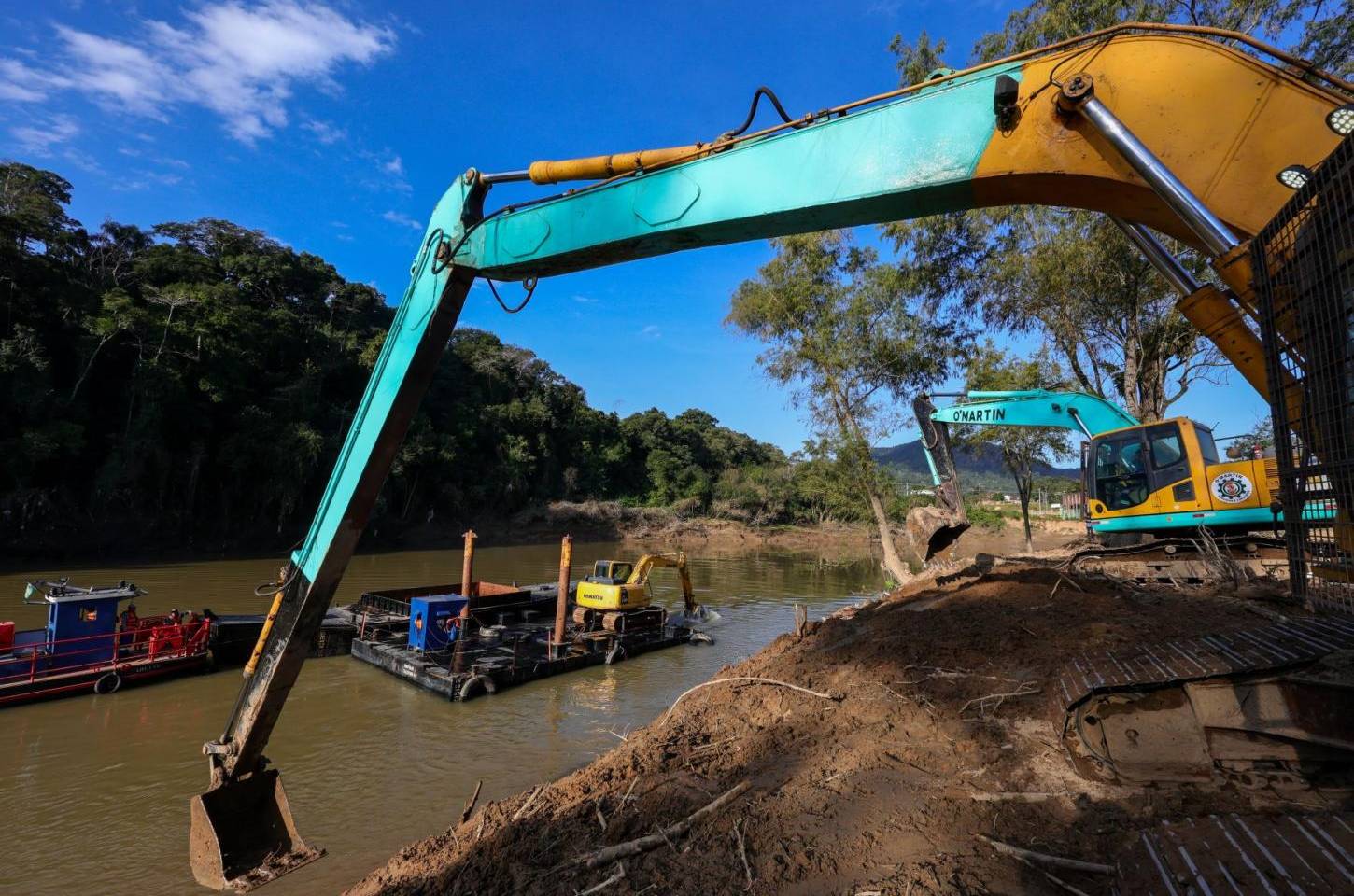 Após denúncia, Prefeitura de Rio do Sul pede relatório sobre o trabalho de desassoreamento dos rios